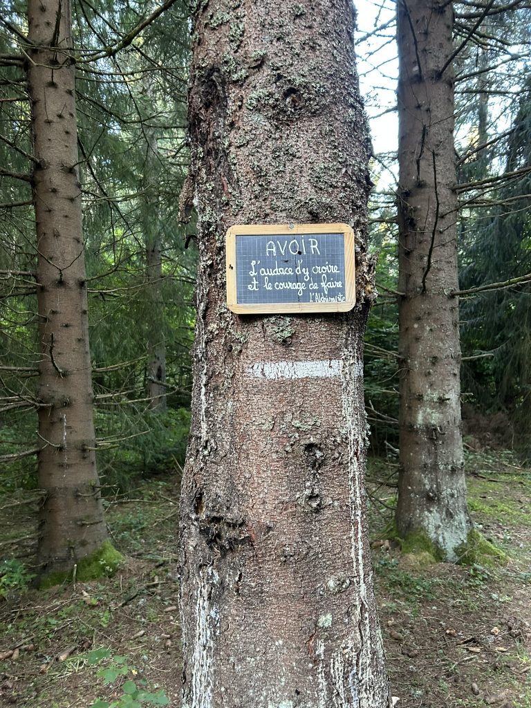 alchimiste sur le chemin