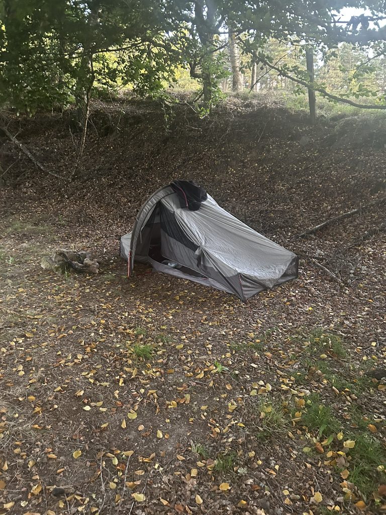 Bivouac sur compostelle