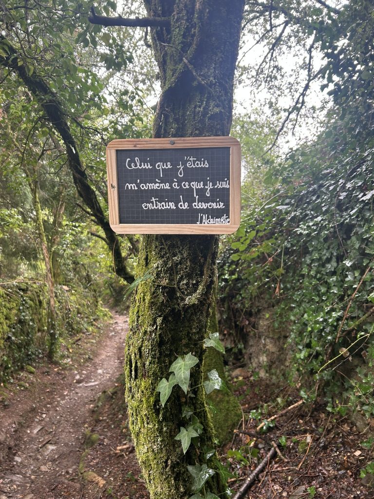 Alchimiste sur le chemin de compostelle