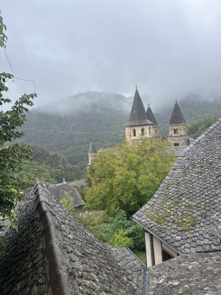 Conques chemin de Compostelle